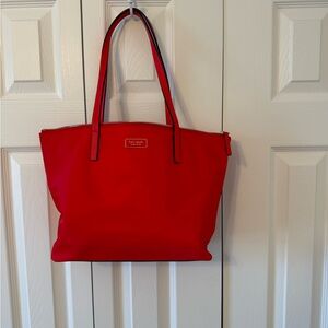 Kate Spade Vibrant Red Tote